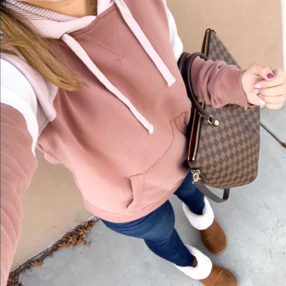 Abercrombie colorblock hoodie